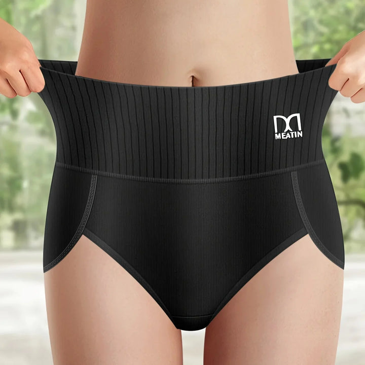 4-Pack Breathable High-Waist Classic Briefs Set