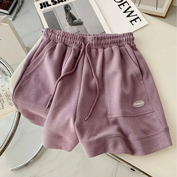 Loose Drawstring Wide-Leg Women&