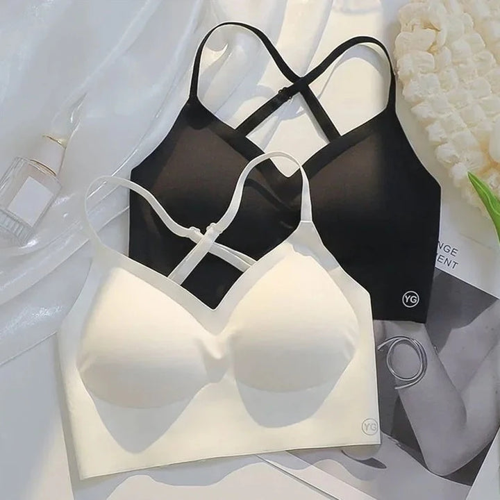 Seamless backless bra