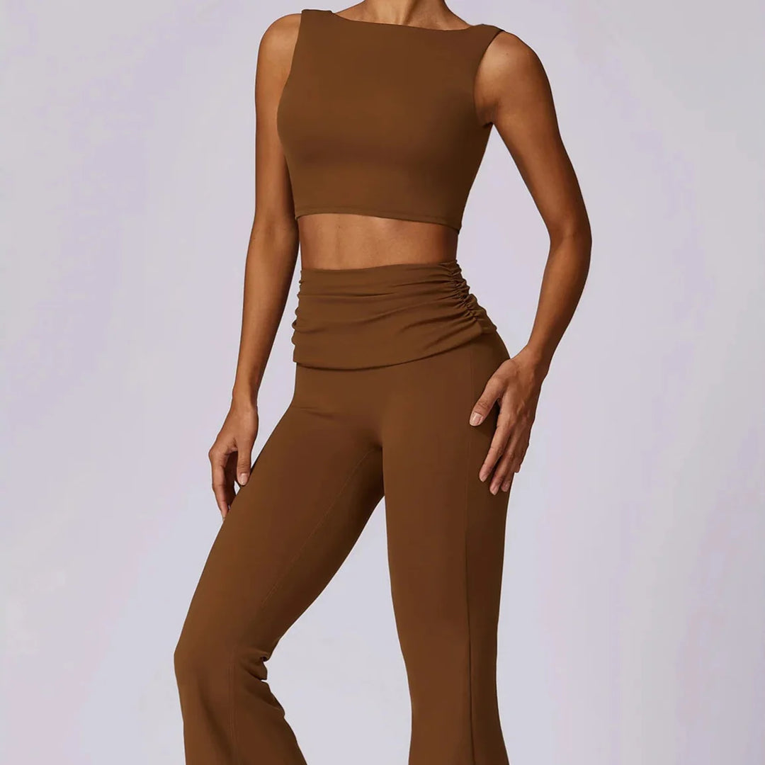 Soft Breathable 2-Piece Yoga Set