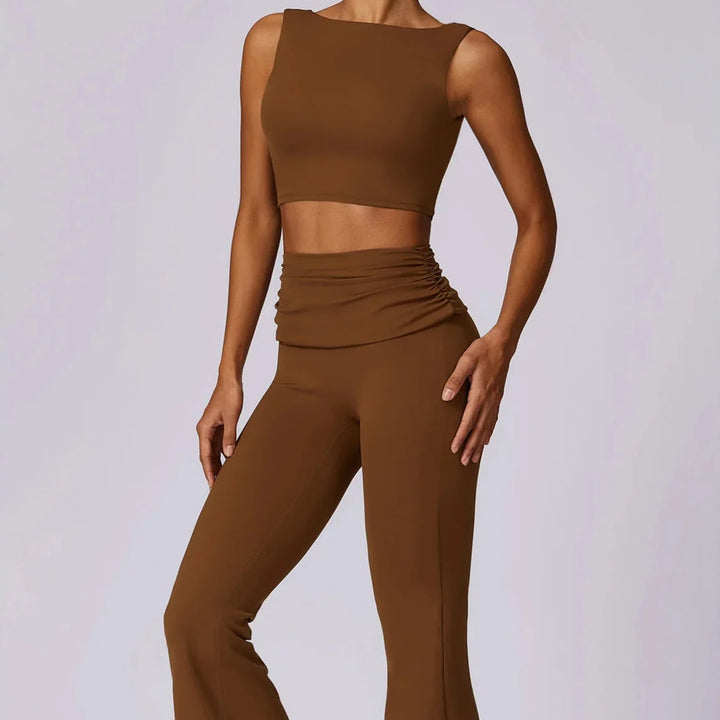 Soft Breathable 2-Piece Yoga Set