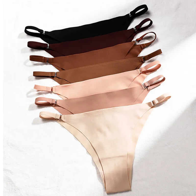 Seamless Stretch Multi-Colour Smooth Thong