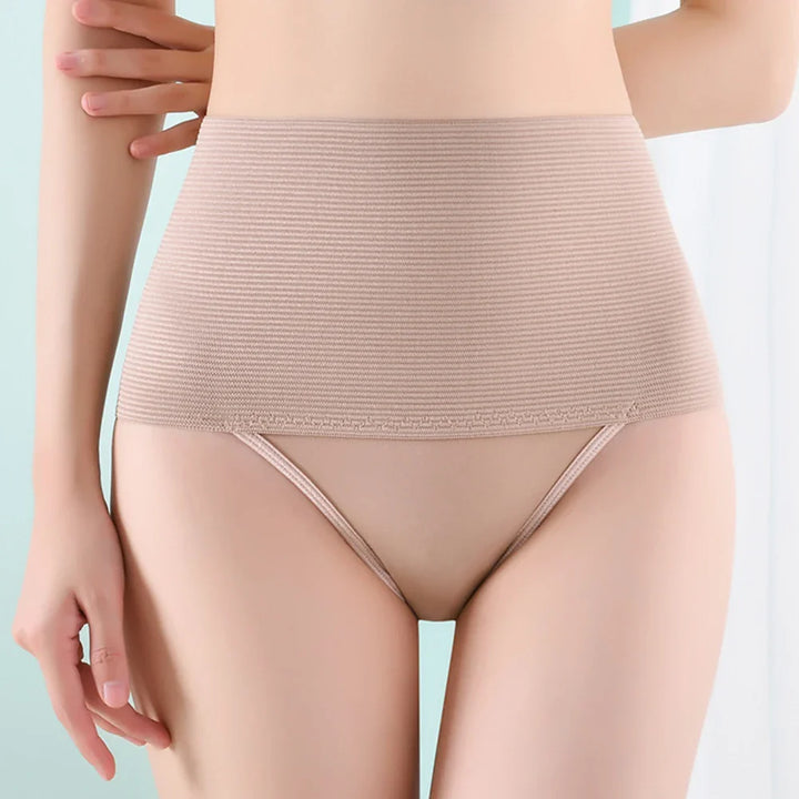 Breathable High-Waist Shaping Briefs