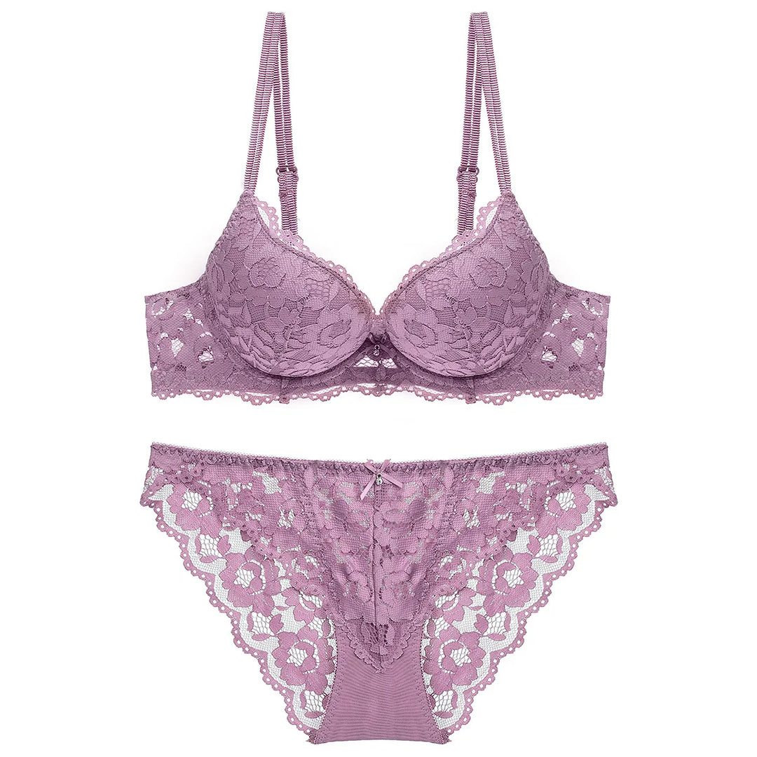 Push-Up Shaping Lace Lingerie Set