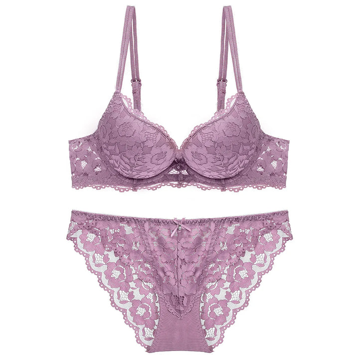 Push-Up Shaping Lace Lingerie Set