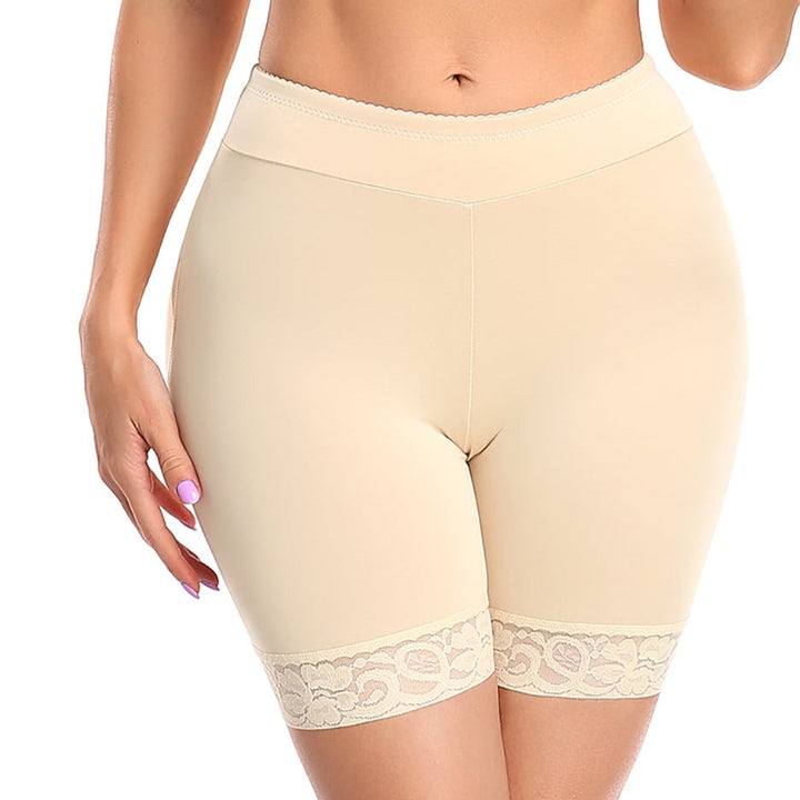 Push-Up Lace-Trim Shaping Bodysuit