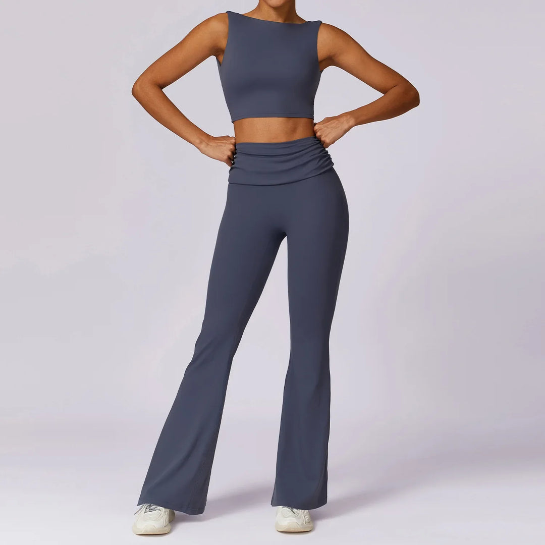 Soft Breathable 2-Piece Yoga Set