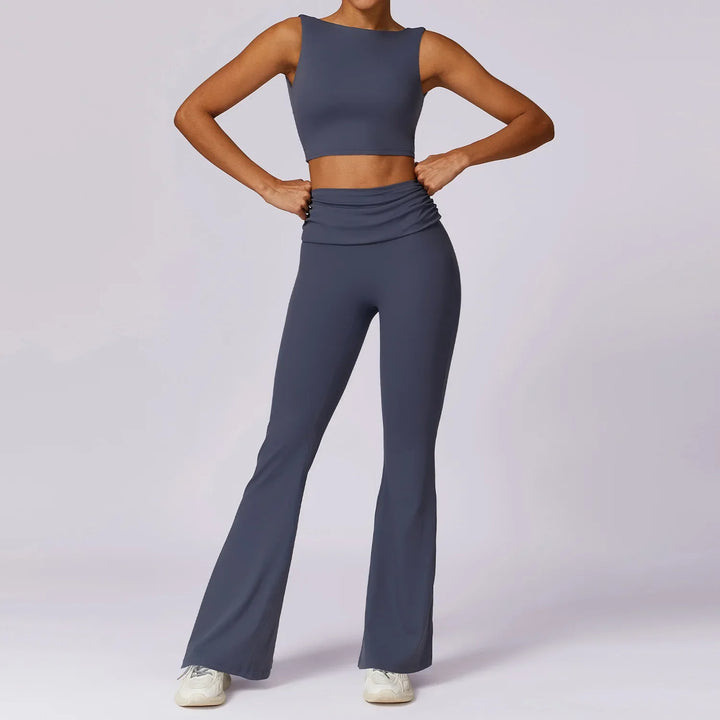 Soft Breathable 2-Piece Yoga Set