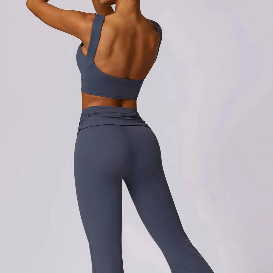 Soft Breathable 2-Piece Yoga Set