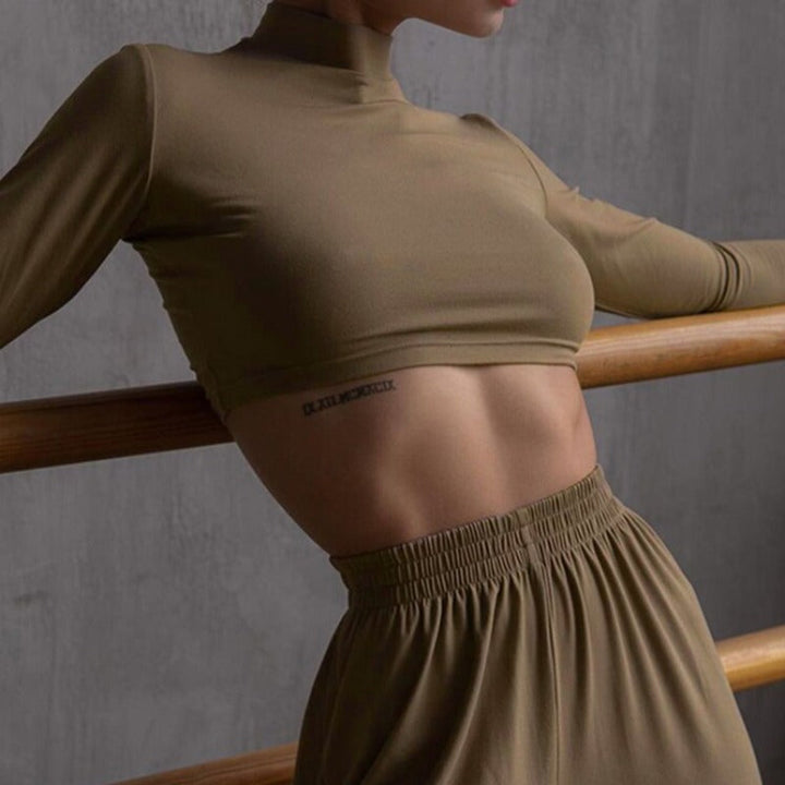 Homewear Set Top and Long Pants Smooth Fabric