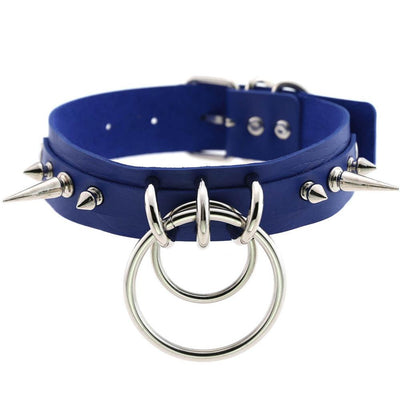 Leather choker