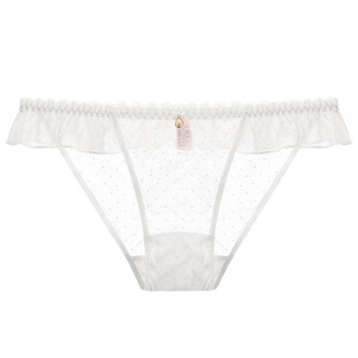 Briefs with frill