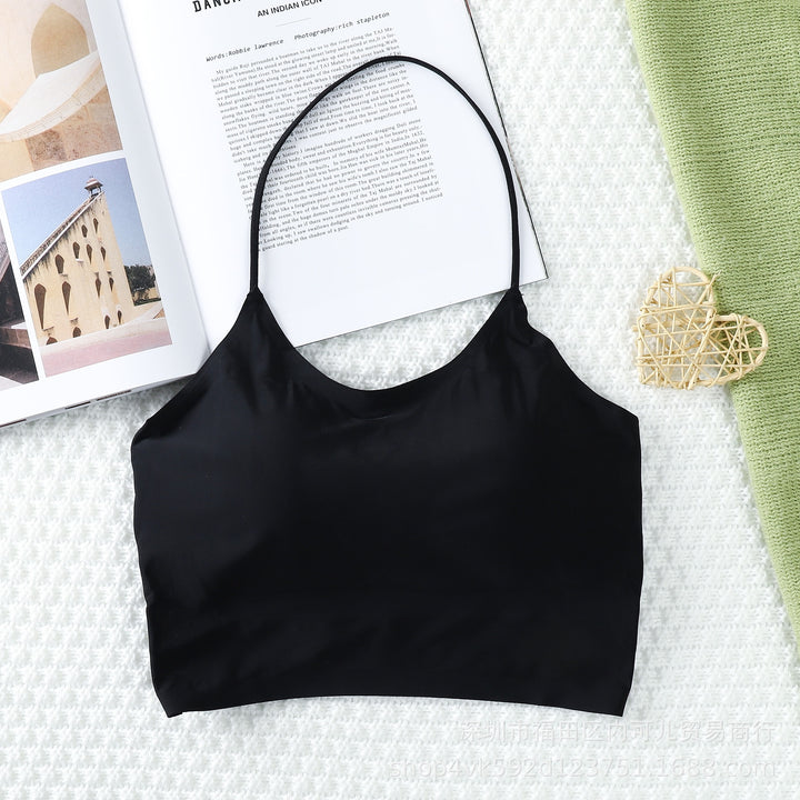 Backless sports bra