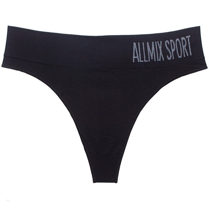 High-waisted sports panties