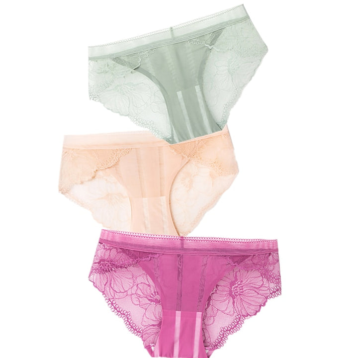 Lacy panties 3 pieces set
