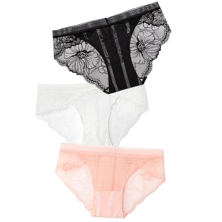 Lacy panties 3 pieces set