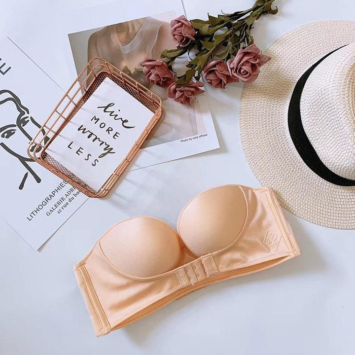 Strapless bra