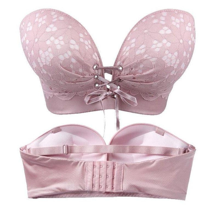 Strapless bra push-up