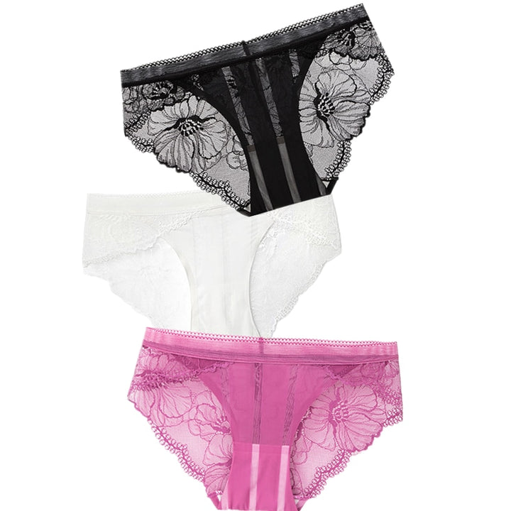 Lacy panties 3 pieces set