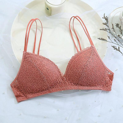 Lace pushup bra