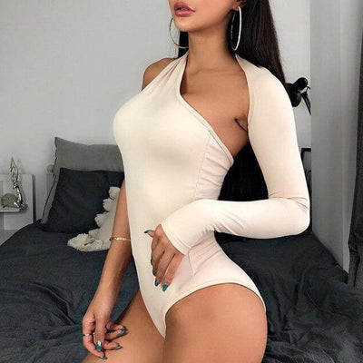 Bodysuit with sleeves