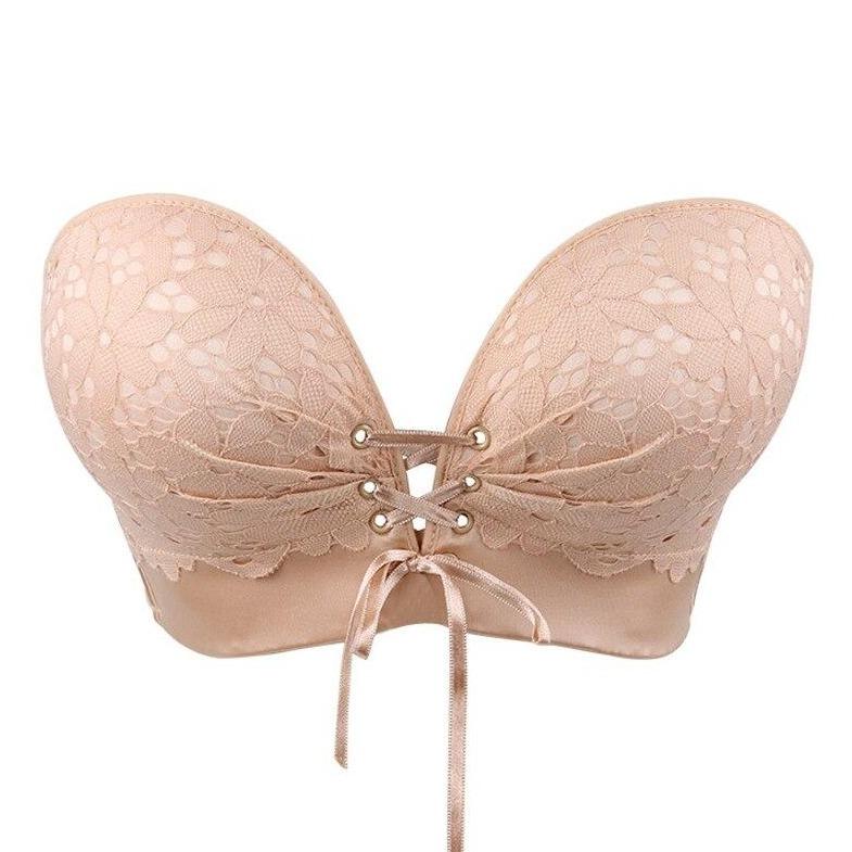 Strapless bra push-up