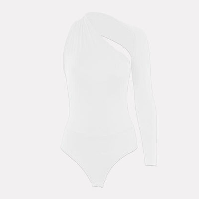 Bodysuit with sleeves