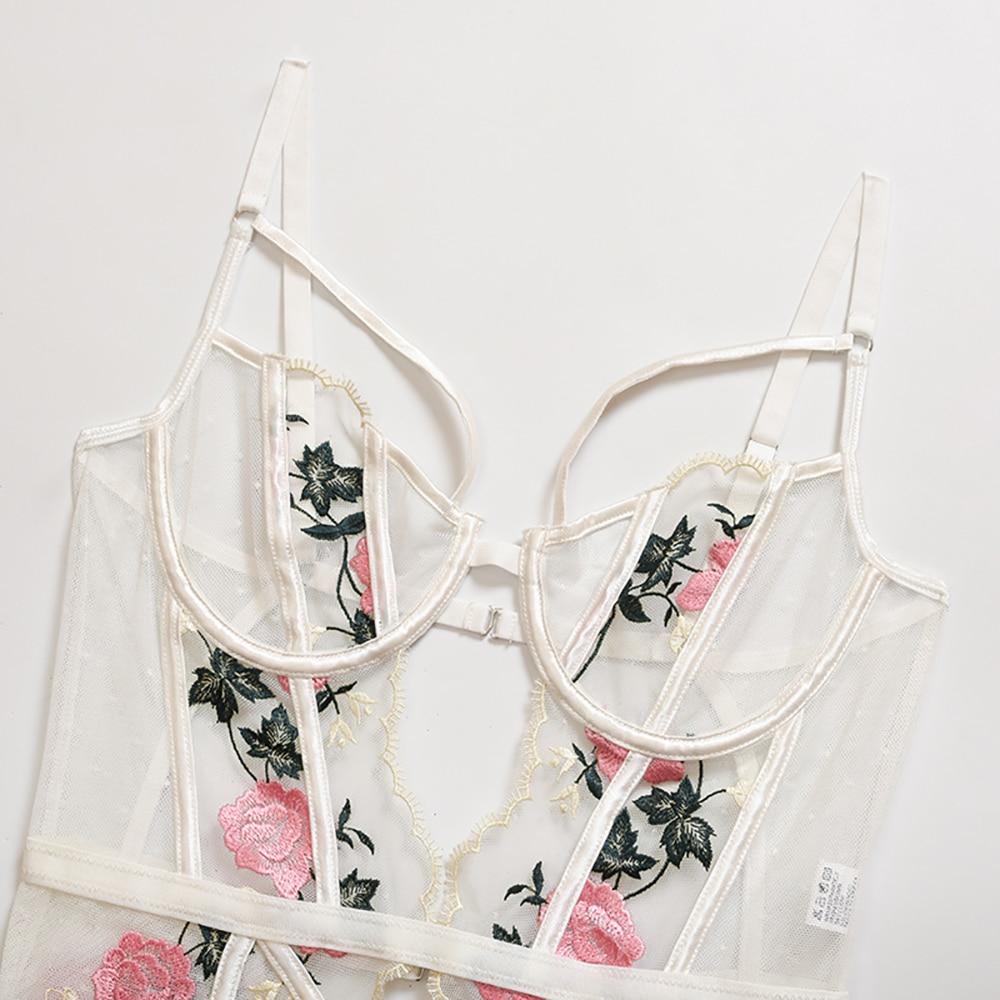Translucent bodysuit