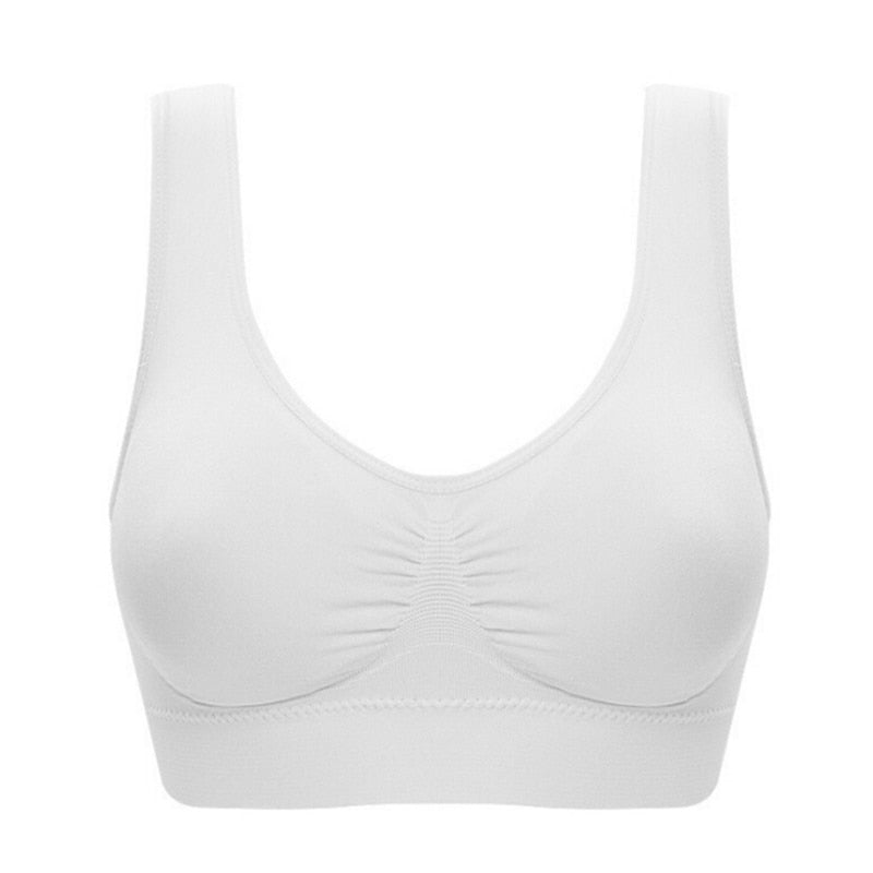 Sports bra with mesh