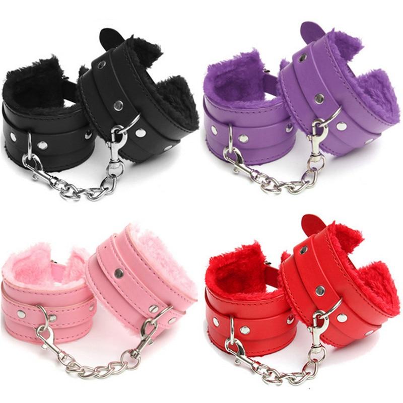 Handcuffs with fur