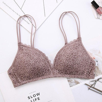 Lace pushup bra