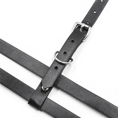 Harness - leather garter