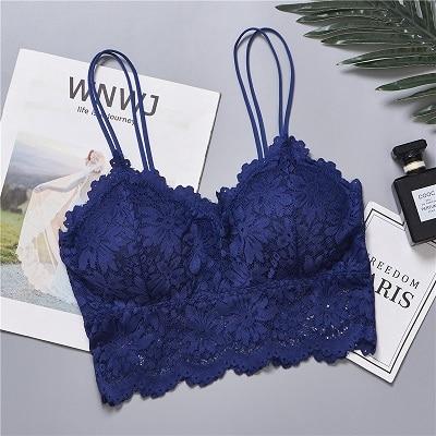 Bra with lace