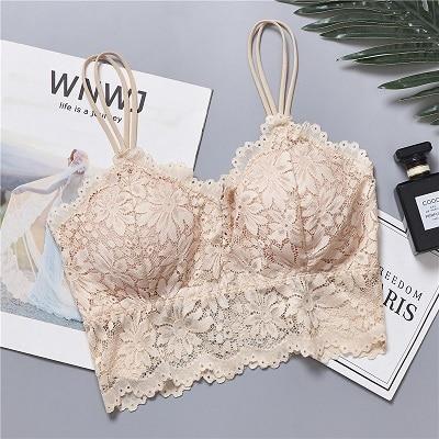 Bra with lace