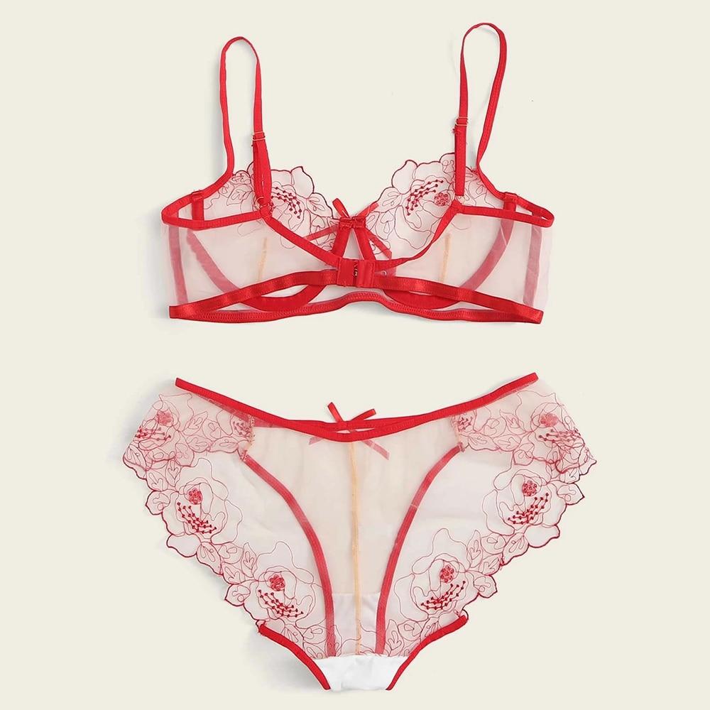 Translucent set of underwear