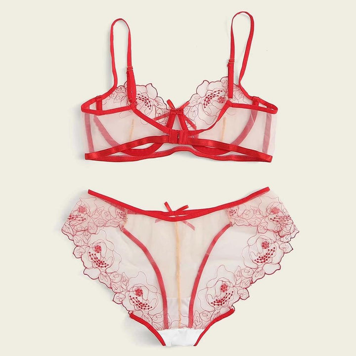 Translucent set of underwear