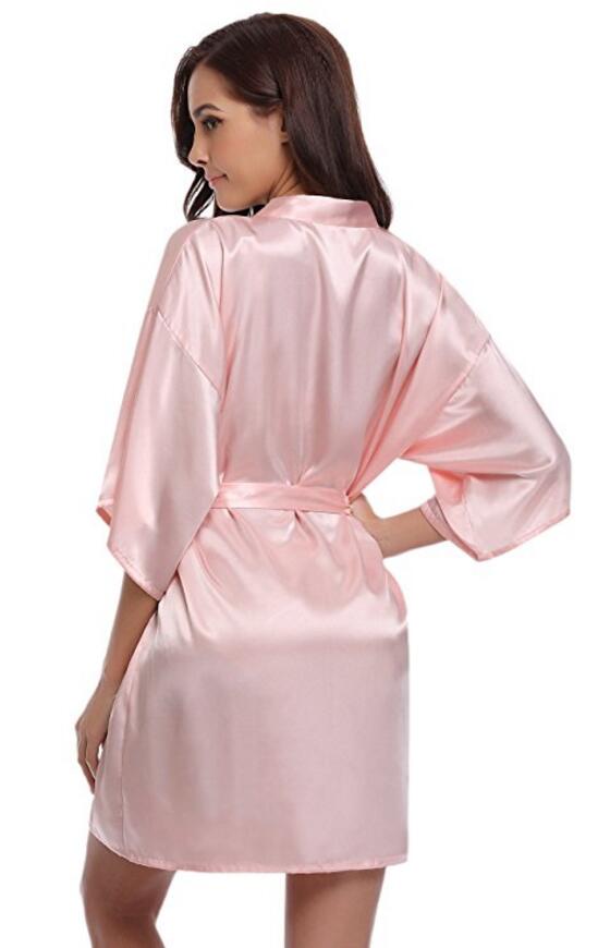 Silk dressing-gown