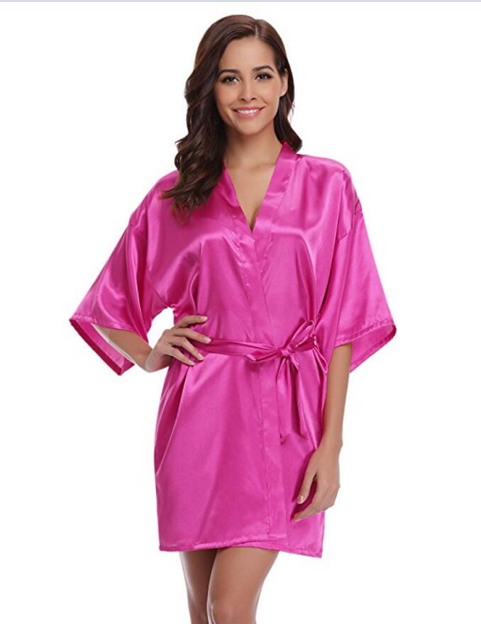 Silk dressing-gown