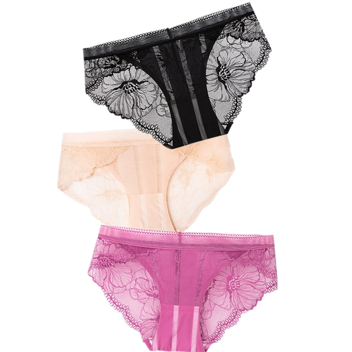 Lacy panties 3 pieces set