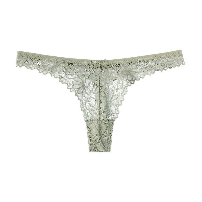 Lace thong