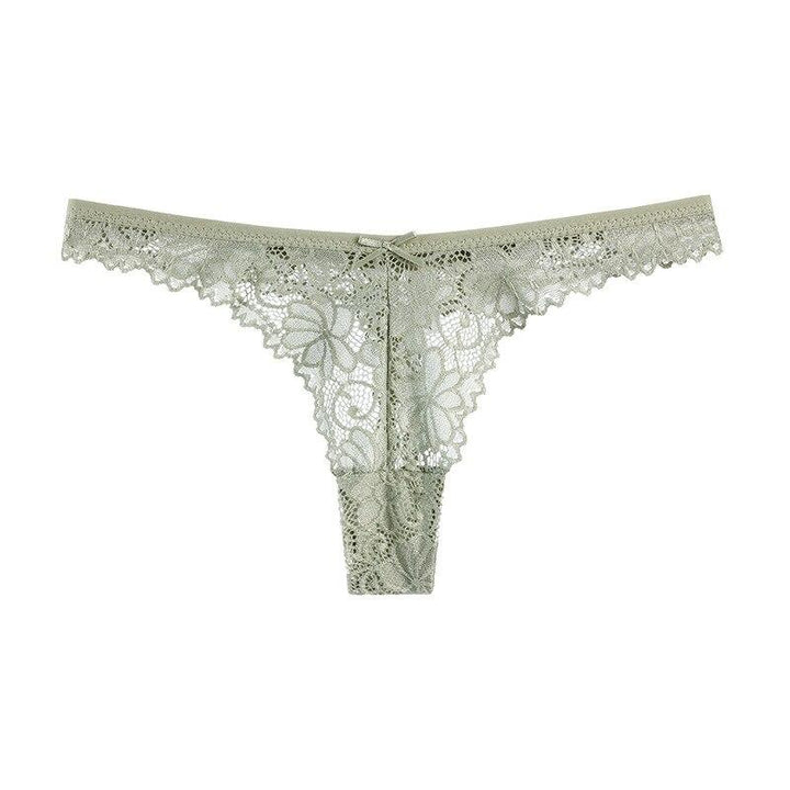 Lace thong